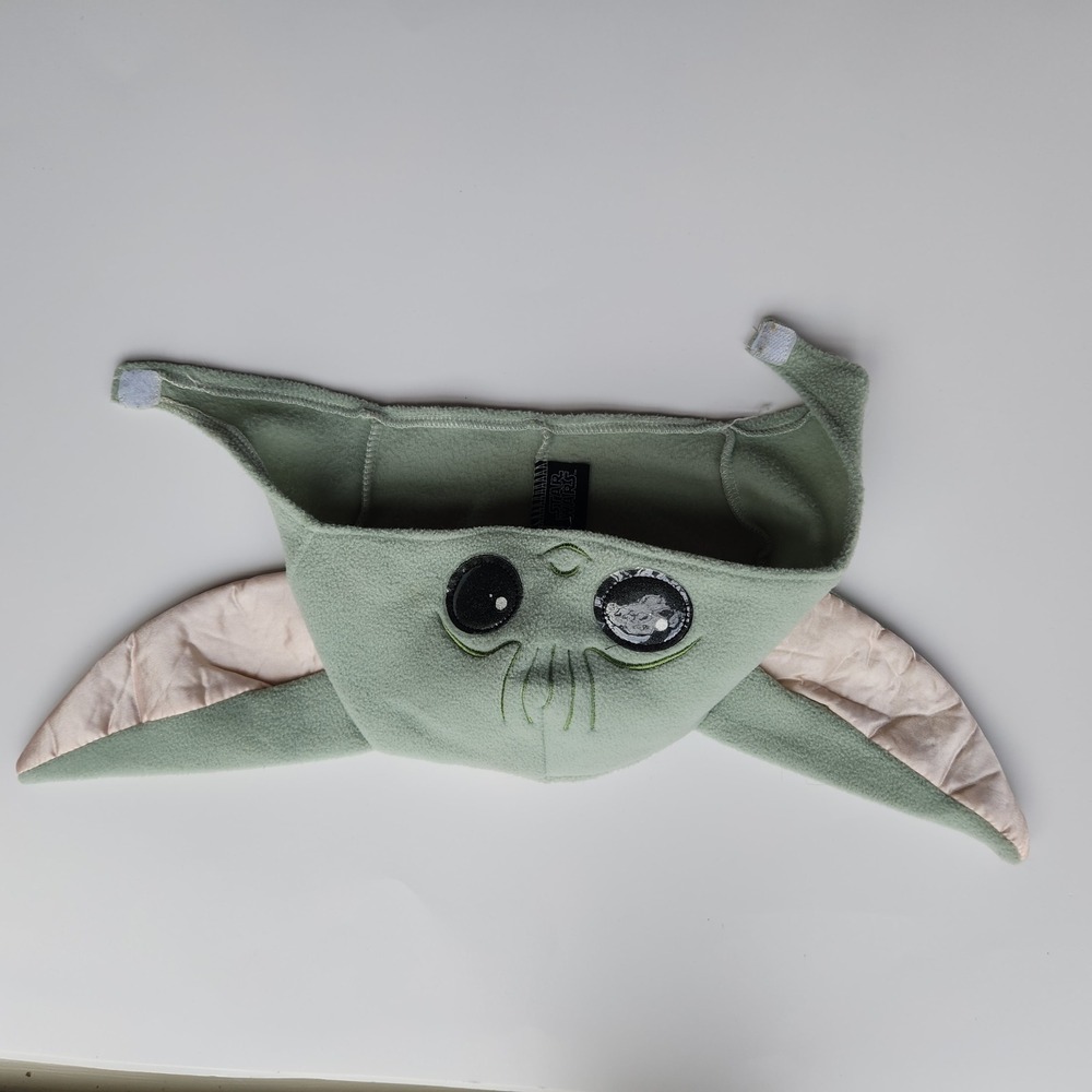 Baby Yoda The Child Fleece Hat with Ears For Kids